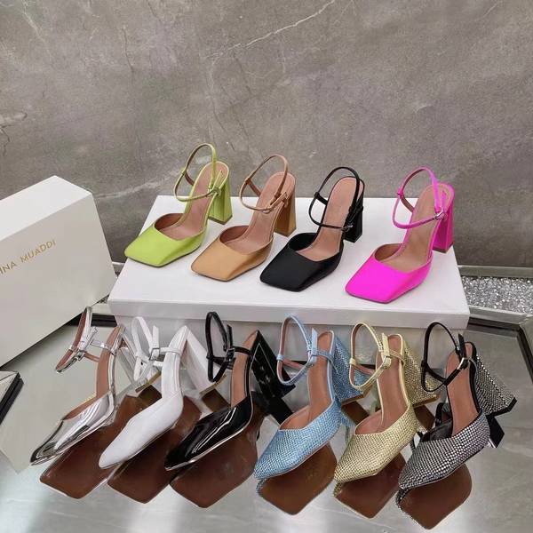 Amina Muaddi Shoes ANS00070 Heel 9.5CM Amina Muaddi Shoes ANS00070 Heel 9.5CM